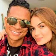 Padres ejemplares: Sara Uribe y Fredy Guarín volvieron a posar juntos en una foto