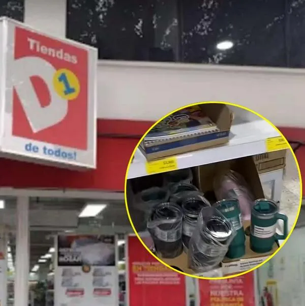 D1 lanzó termos a 25.000 pesos y clientes comparan ahorro con marca Stanley