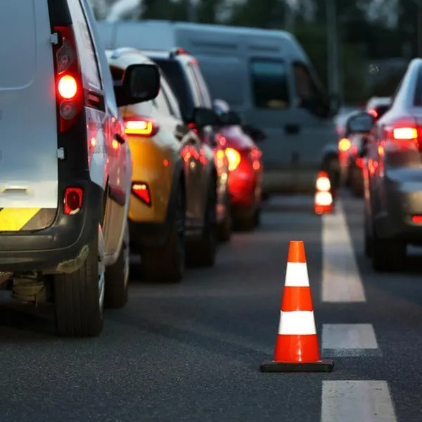 Movilidad en Bogotá hoy: accidente en la Autopista Norte provoca trancón