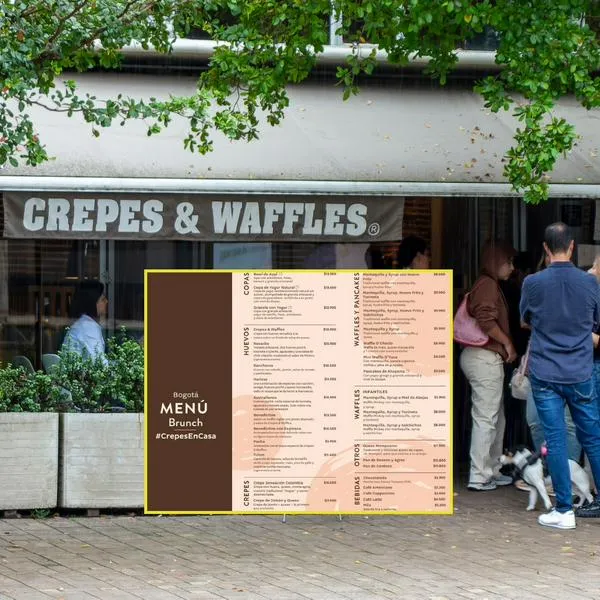 ¿Cuál es el plato mas barato de Crepes & Waffles en 2025? 