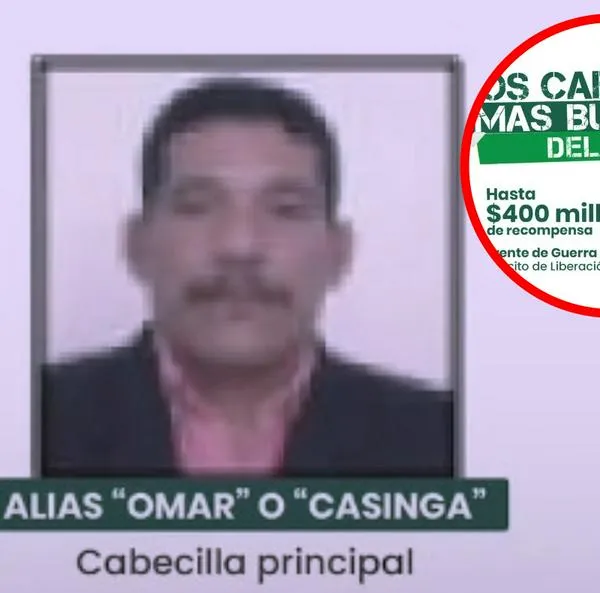 Los más buscados del Eln en Antioquia.