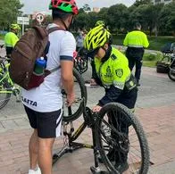 Día sin carro en Bogotá Policía reforzará seguridad en ciclorrutas y ciclovías