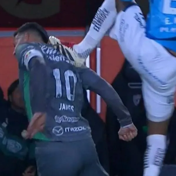 Patada Montiel a James Rodríguez Pachuca-León: comentarista mexicano, criticado