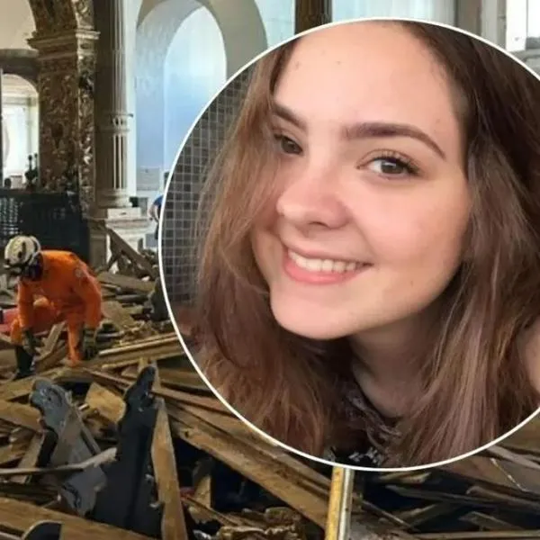 Giulia Panchoni Righetto, turista que murió luego de que le cayó el techo de una iglesia encima, cuando visitaba Salvador, en Bahía