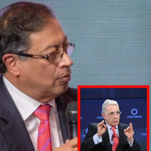 Gustavo Petro reaccionó a queja de Álvaro Uribe con Trump sobre César Reyes