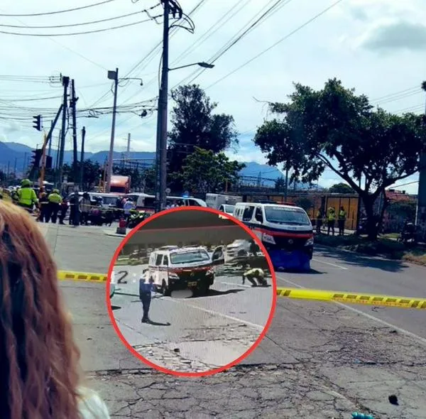 Así fue el accidente en Bogotá en el que una mujer murió luego de ser atropellada por una patrulla de la Policía