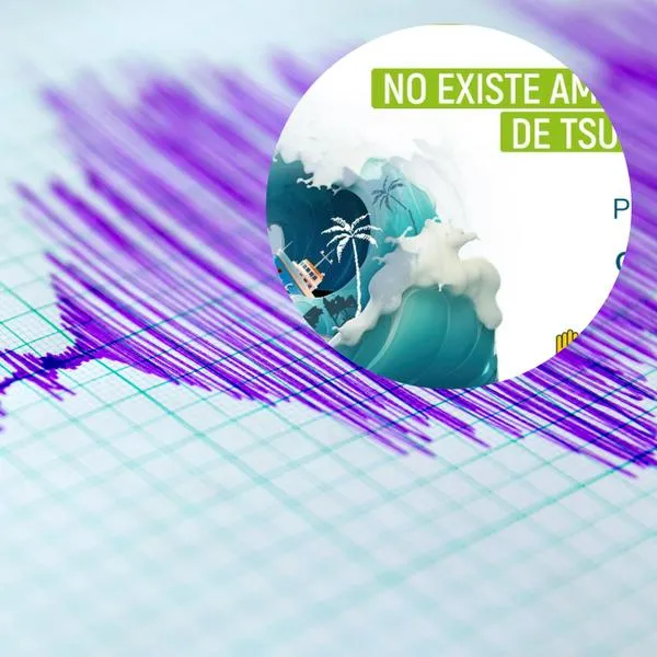 Descartan alerta de tsunami en Colombia.
