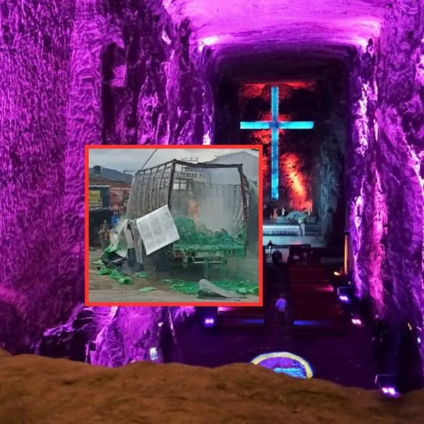 Accidente en Zipaquirá.