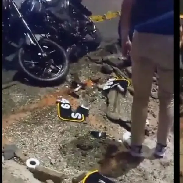 Accidente de carro deja 5 heridos en Medellín, dos menores de edad