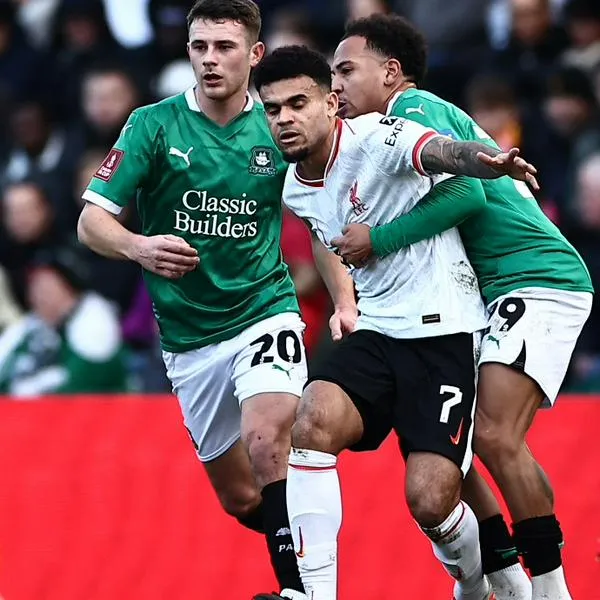 Liverpool quedó eliminado de la FA Cup por Plymouth Argyle; Luis Díaz jugó