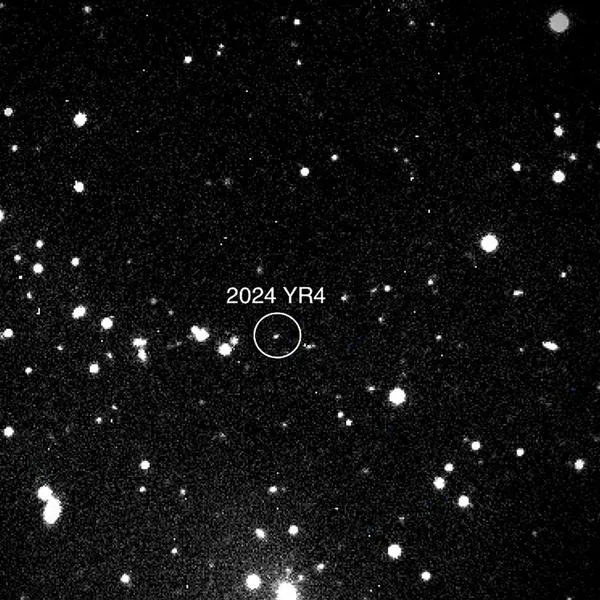 Asteroide YR4 podría caer en Colombia: lista de países que impactaría la piedra
