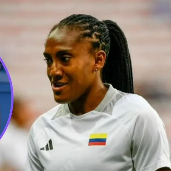 Futbolista colombiana Daniela Caracas.