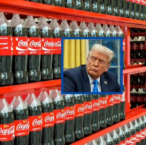 Coca-Cola se alista para hacer cambio drástico con sus gaseosas, luego de la medida de aranceles de Donald Trump. Se reducirían las latas.
