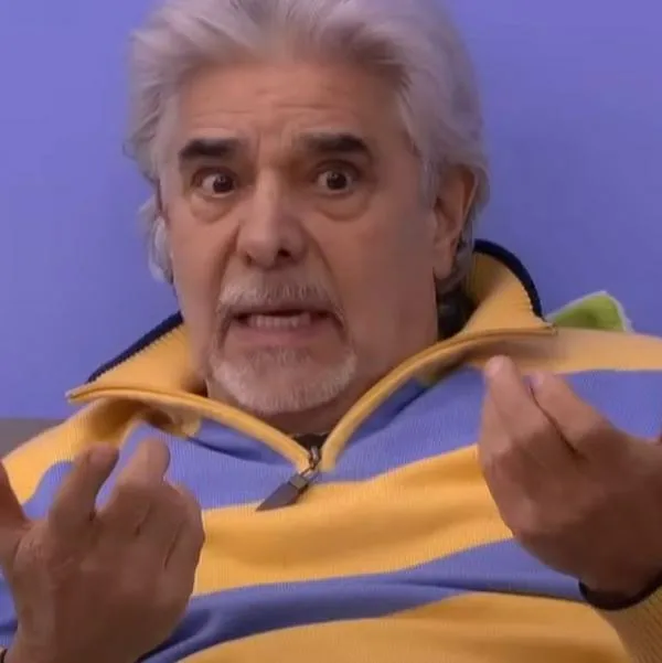 Así lucía Don Mauricio, de 'La casa de los famosos', como joven modelo.