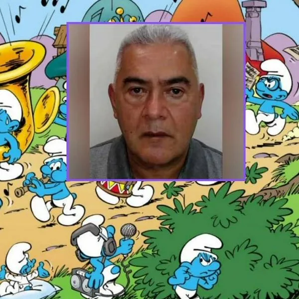 Los pitufos y alias 'Papá Pitufo'.