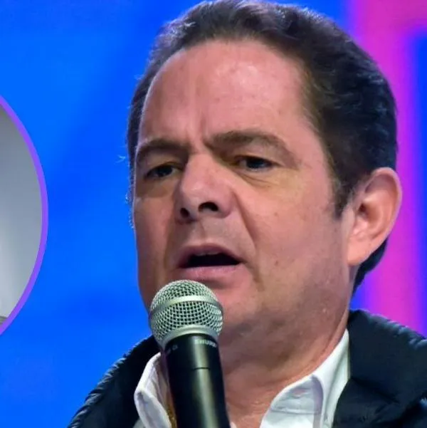 Germán Vargas Lleras e imagen de referencia de robo.