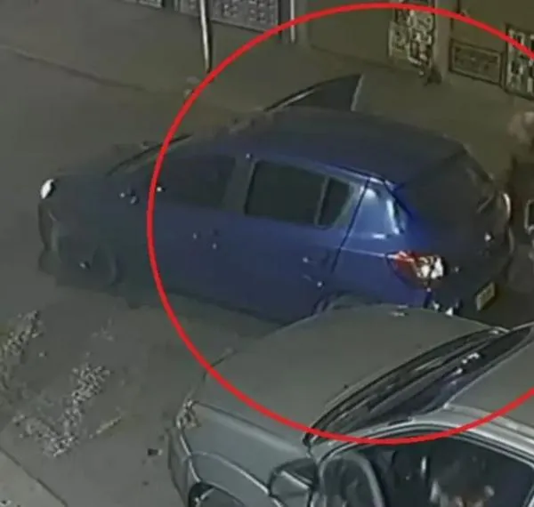 Bogotá: ladrones usan carro robado para hurtar otros vehículos