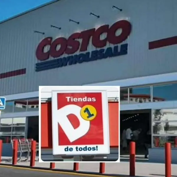 Foto de Costco y D1, en nota de quién es dueño de Costco, cadena de supermercados en Estados Unidos igual que D1