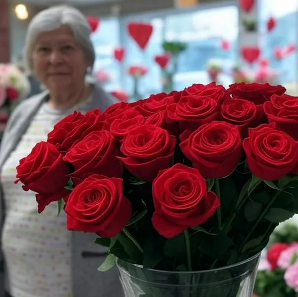Venta de flores colombianas en Estados Unidos.
