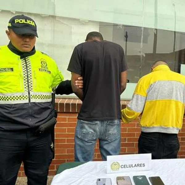 Con helicóptero atraparon a ladrones que robaron un banco en Suba, Bogotá