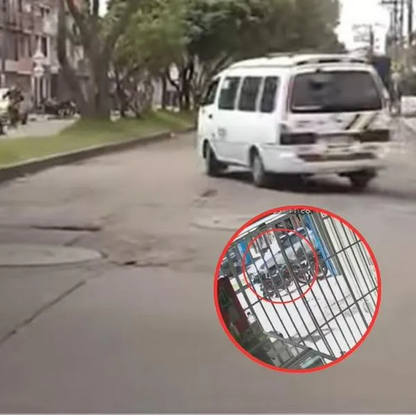 En Bogotá camioneta atropelló a perro tras meterse en contravía en Engativá