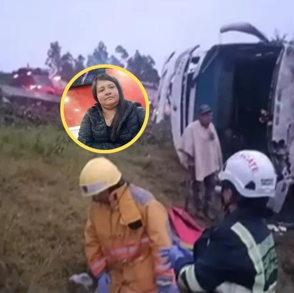 Identifican a mujer que murió en accidente de bus en Simijaca, Cundinamarca. Hubo más de 27 heridos y son empleados de empresa de flores. 