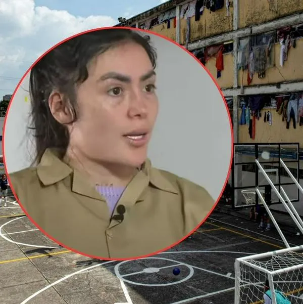 Cárcel de mujeres El Buen Pastor de Bogotá e influencer Epa Colombia