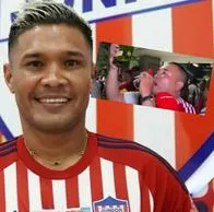 "'Teo' es la mond...": hincha del Junior metió whisky al 'Metro' y celebró fichaje