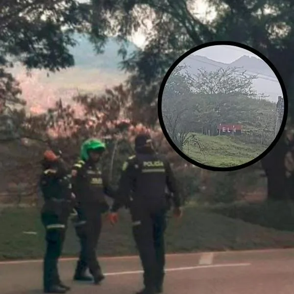 Medellín hoy hizo operativo y cierre por bandera del Eln en barrio Moravia