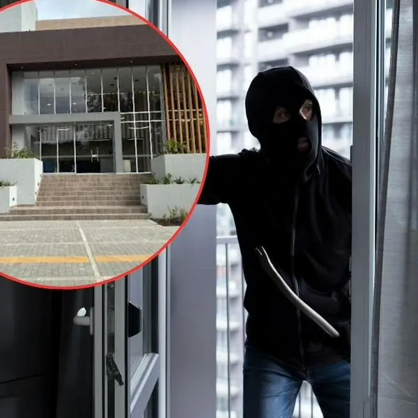 Robo a conjunto residencial El Cerezo en Bogotá.