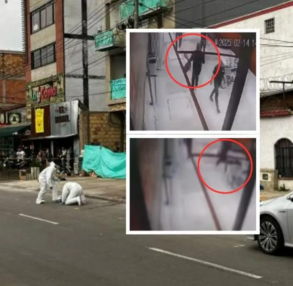 Sicariato en Bogotá: video del momento exacto del crimen en Ciudad Montes