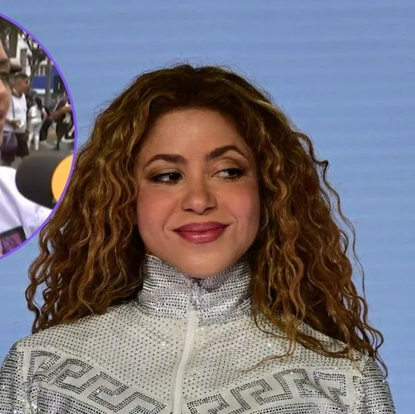 Shakira y fans en Perú.