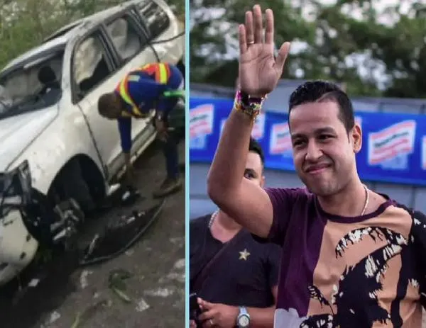 Última foto que se tomó Martín Elías antes de morir en accidente de tránsito