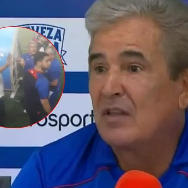 Jorge Luis Pinto tuvo pelea con hincha de Unión Magdalena y explotó por críticas