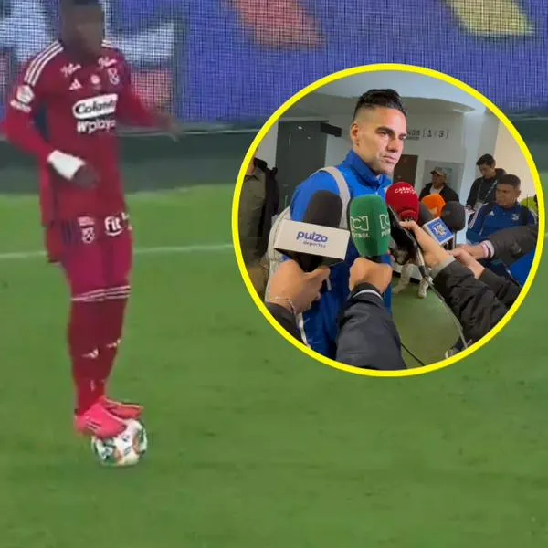 Falcao furioso con Francisco Chaverra por lujo en Millonarios-Medellín: qué dijo