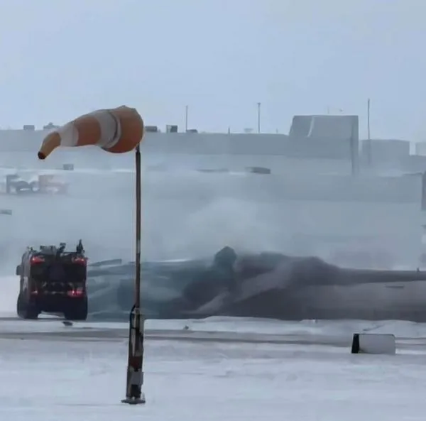 Accidente de avión en Toronto, Canadá.