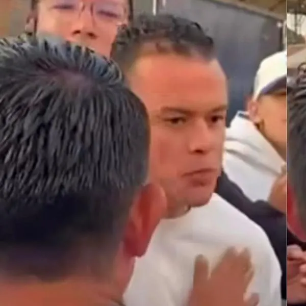 Leo Castro gritó a hinchas de Millonarios y Mackalister lo calmó