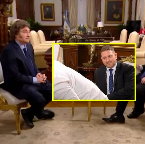 Javier Milei, a propósito de entrevista que fue interrumpida por pregunta incómoda sobre $Libre: filtran video no emitido