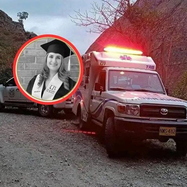 Murió una joven médica en un trágico accidente de tránsito en Boyacá: el novio sobrevivió y la camioneta rodó por un abismo al salirse de la vía.  
