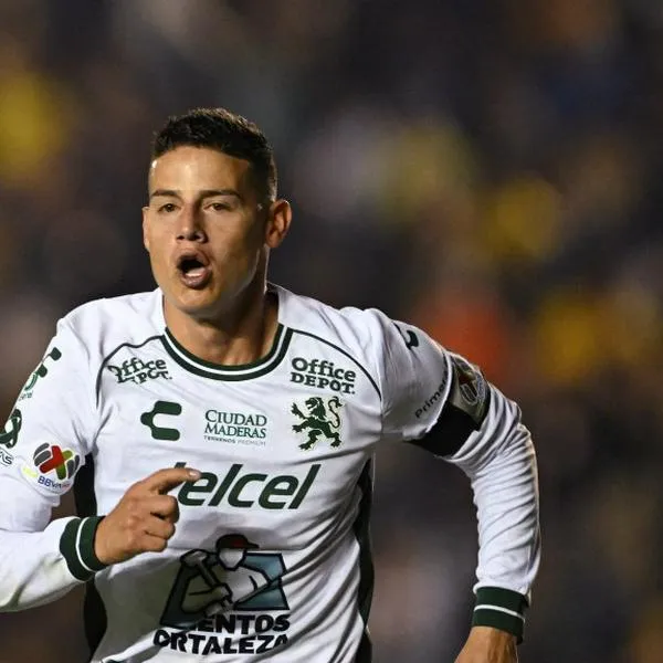 James Rodríguez marcó gol con el León contra el América de México