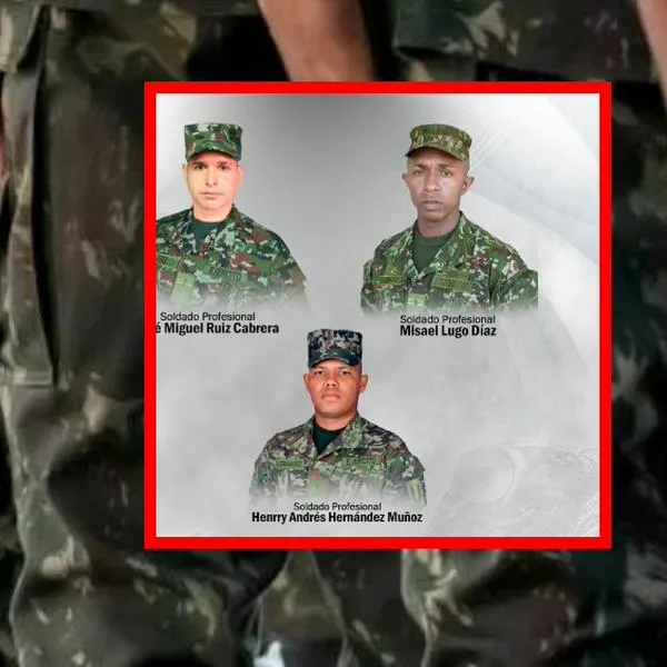 Ejército confirmó el secuestro de tres soldados en Arauca y señaló al Eln