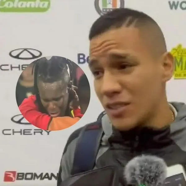 Joel Contreras, de Once Caldas, se defiende y no habría dicho simio a Castillo