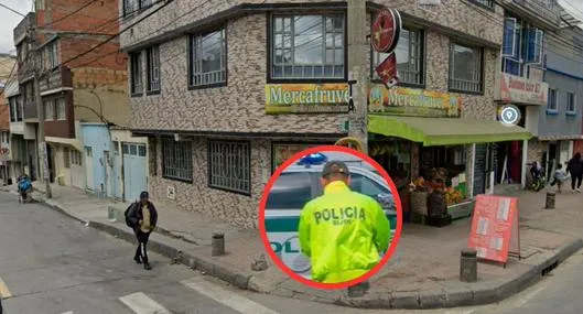 Terror en supermercado de Bogotá: asesinaron a cliente en frente de su esposa que está embarazada y mientras ambos hacian compras. La víctima era carnicero