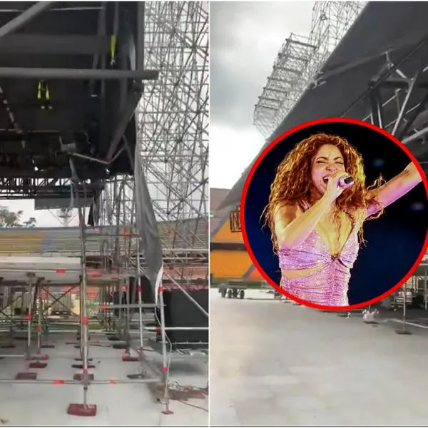 Video explica por qué se canceló el concierto de Shakira en Medellín: estructuras dobladas y más