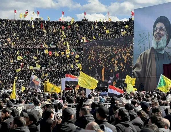 Funeral de Hasán Nasralá: el jefe actual de Hezbolá, promete seguir la lucha contra Israel