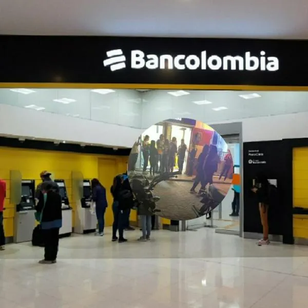 En Circasia, Quindío, uno de los cajeros de Bancolombia causó furor al descontrolarse y dio más plata a quienes retiraban dinero.