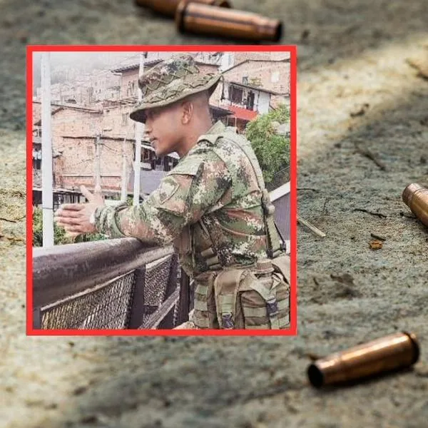 Exmilitar colombiano baleado en México.