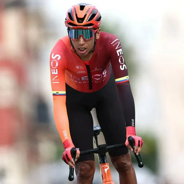 Egan Bernal ya está entrenando.