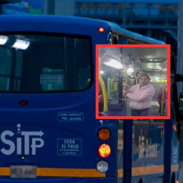 Ladrones asaltaron bus del SITP, en Bogotá, disfrazados de vigilantes