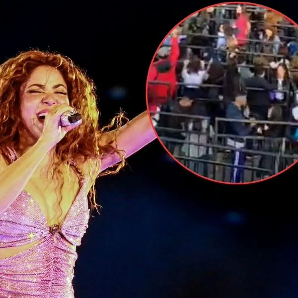 Inicio de concierto de Shakira en Bogotá se atrasa, videos de largas filas